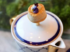 抹茶开心果千层酥-茶源Fountain Lounge大堂吧·北京东方君悦大酒店