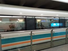 -龙阳路磁悬浮列车总站-停车场