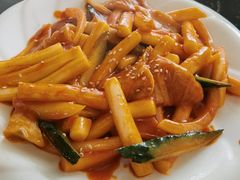 鱼饼炒年糕-桃园中华料理炸酱面(燕儿岛路店)