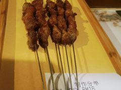羊肉串-雁滩白记·兰州牛肉面