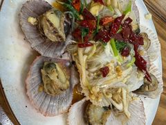 油泼扇贝-来之顺海鲜菜馆·青岛菜(栈桥店)