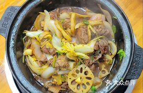 High Flame Dry-Braised Chicken Pot