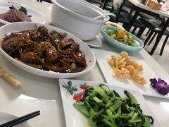 -七的湖·晚芳亭·阳澄湖农家菜·大闸蟹(莲花岛店)