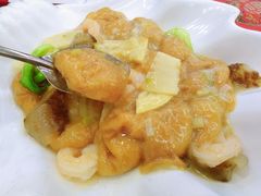 面筋烧三鲜-玉华台饭庄(裕中西里小区店)