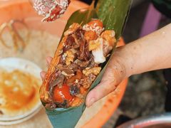 满到包不起来的那种-金太粽(上海弄堂第一粽店)