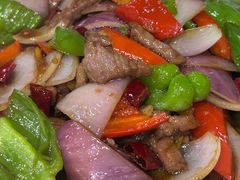 双椒爆肥牛-小山东羊肉汤馆(同济新村店)