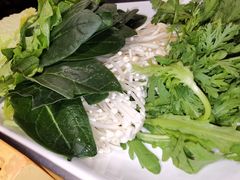 蔬菜拼盘-京门老爆三·铜锅涮肉 爆肚(望京店)