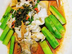 鲜花椒蒸桂花鲈-猪肉婆私房菜(容桂总店)