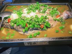 -探鱼·鲜青椒爽麻烤鱼(广州欣荣广场店)