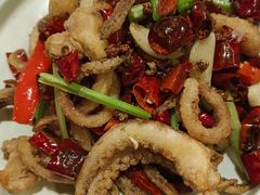 干煸鱿鱼须-陈傻子餐厅(世纪都会店)