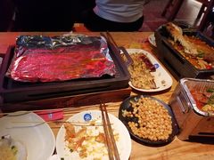 -路边摊小炉子烧烤