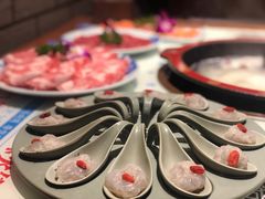 手工鲜虾滑-辣莊重庆老火锅(李沧万达店)