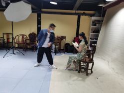 -时光纪亲子全家福照相馆(静安店母女写真父母纪念照)