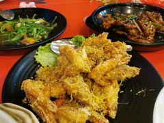 麦片虾-大树下海鲜饭店