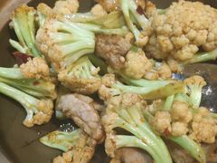 生啫有机花菜-火齐潮汕砂锅粥(五道口店)