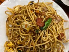 炒粉面-十里铺铁板鱿鱼