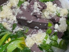 辣子蒜羊血-子午路张记肉夹馍(兵马俑店)