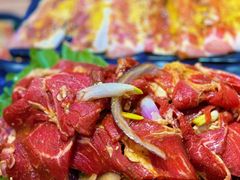 现拌鲜牛肉-吉志烤肉(太原总店)