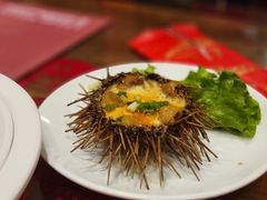 海胆蒸蛋-鱼满舱.地标海鲜.正宗鲁菜(金沙滩店)