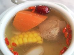 玉米山药排骨汤-雀蓝川菜(星悦汇店)