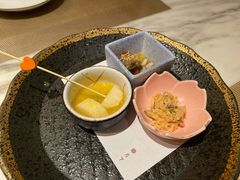 时令前菜三种-月下料理(楷林IFC店)