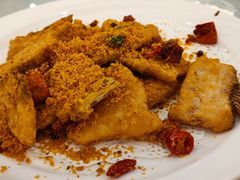 炸鱼骨腩-东江渔村·古典园林·30年粤菜老字号(太和店)