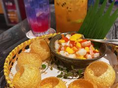 酸虾沙拉球-Thai Alley泰爱里(二沙岛店)