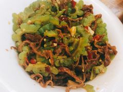 苦瓜炒腊味-延年酒店-延飨餐厅(延年文苑店)