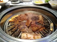 烤牛排-青松馆韩国料理(香港中路佳世客店)