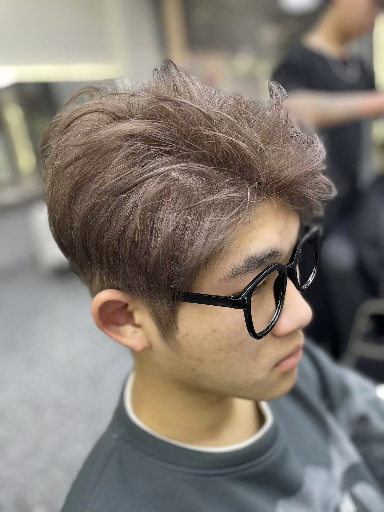 男生染发男士发型发色推荐发色分享