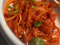 拌明太鱼丝-白玉·朝鲜族烤串(深圳Kkone店)