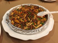 菌菇铁板黄金玉-新南华大酒店(广中店)