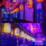 重庆版小京都🏮还原霓虹和风酒场的烤肉店