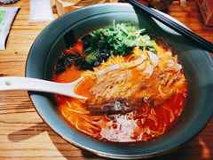 番茄汤肥牛面-和府捞面(北美新天地店)