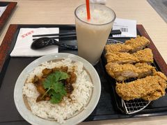 酥嫩鸡腿排卤肉FUN辣味单人餐-永和大王(茉莉上新·共和新路店)