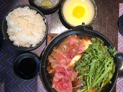 牛肉寿喜烧-羽山料理