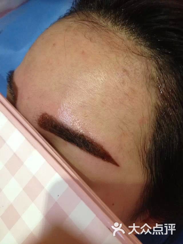 vivi韩式半永久纹绣一字眉设计纹发际线前图片 - 第947张