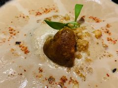 卡布奇诺蘑菇汤配牛肝菌-AZUL by FUEL蓝色·法式酒馆(琶醍店)