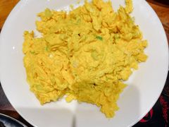 香葱炒山鸡蛋-崂山水果园农家宴(泉水鸡店)
