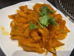 拌明太鱼-老熟人烤肉城(马家堡店)
