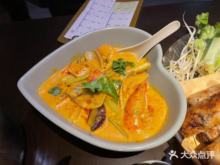 大头虾越式风味餐厅(光明广场店)越式咖喱虾图片