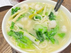 青菜虾仁笋干面-知味观小吃·简餐·糕点(萧山店)