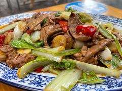 肝腰合炒-雨田饭店
