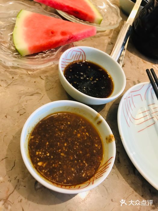 捞王锅物料理(重庆龙湖北城天街店)蘸料图片