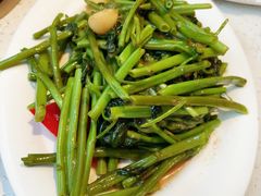 虾酱炒空心菜-肥仔文澳门猪骨煲(南京西路店)
