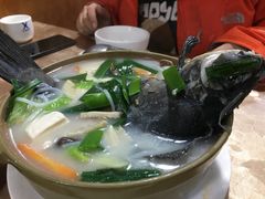 砂锅清汤弓鱼-苍洱春饭店