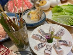 竹签虾-围炉夜话·潮汕卤水火锅(榕江店)