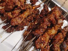 秦川黄牛招牌烤肉筋-叁宝烧烤 西安烧烤 领跑品牌(学府路店)
