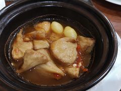 台式三杯猴头菇-大佛寺高级素食自助餐厅