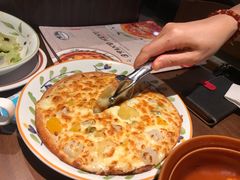 榴莲水果披萨-萨莉亚意式餐厅(莲花国际广场店)